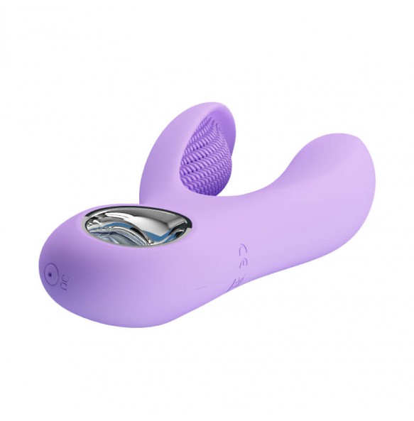 PRETTY LOVE - Dotted Massage Vibrator Wand Masturbator (Chargeable - Purple)